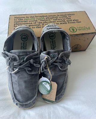 Zapatos verano Natural World N*39 Gris