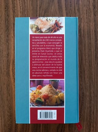 Libro Un Menú para cada día del Año