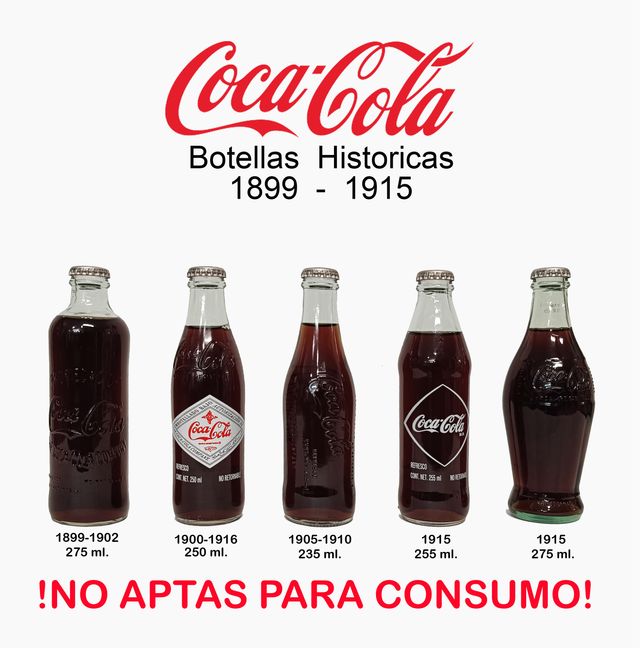 Bottiglie di Coca Cola per collezionisti.
