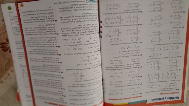 Lote 3 libros de Matemáticas 4ESO de