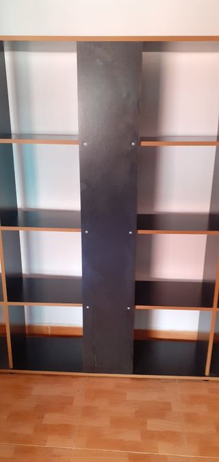 Estanteria libreria color Negro 