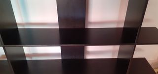 Estanteria libreria color Negro 