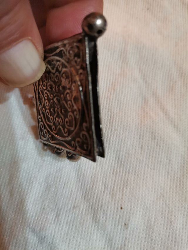 Pendente argentato etnico Egiziano