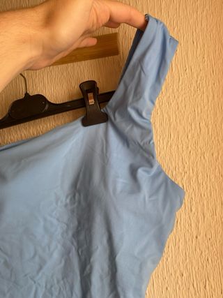 Bañador azul asimetrico - women secret