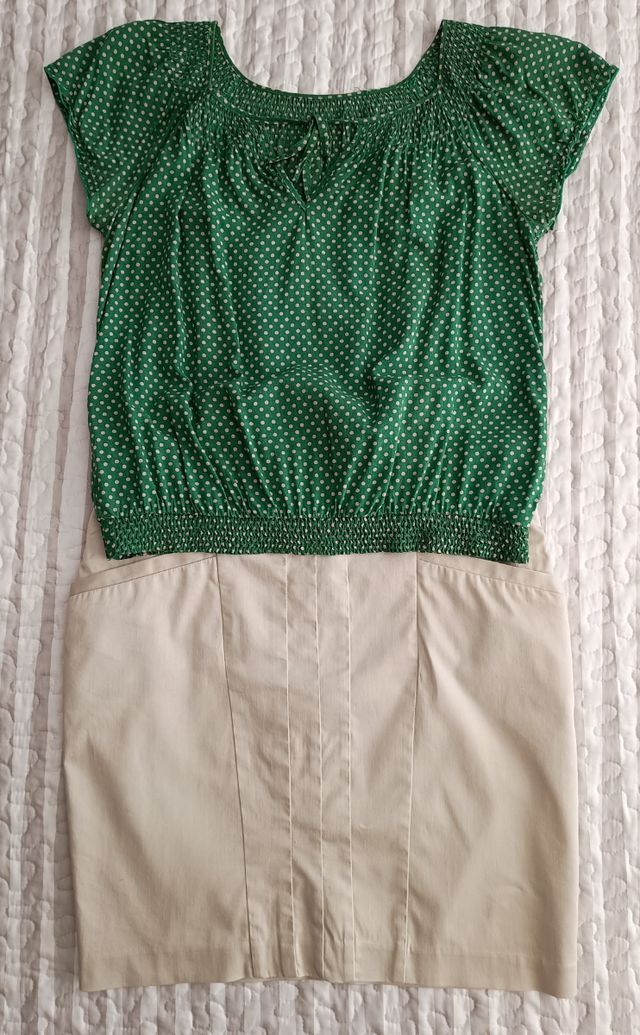 Conjunto Sfera falda y blusa