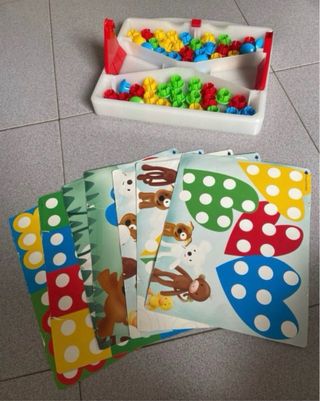 Juego de mesa familiar.