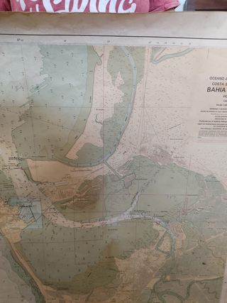 Carta náutica Bahía de Cádiz 