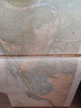 Carta náutica Bahía de Cádiz 