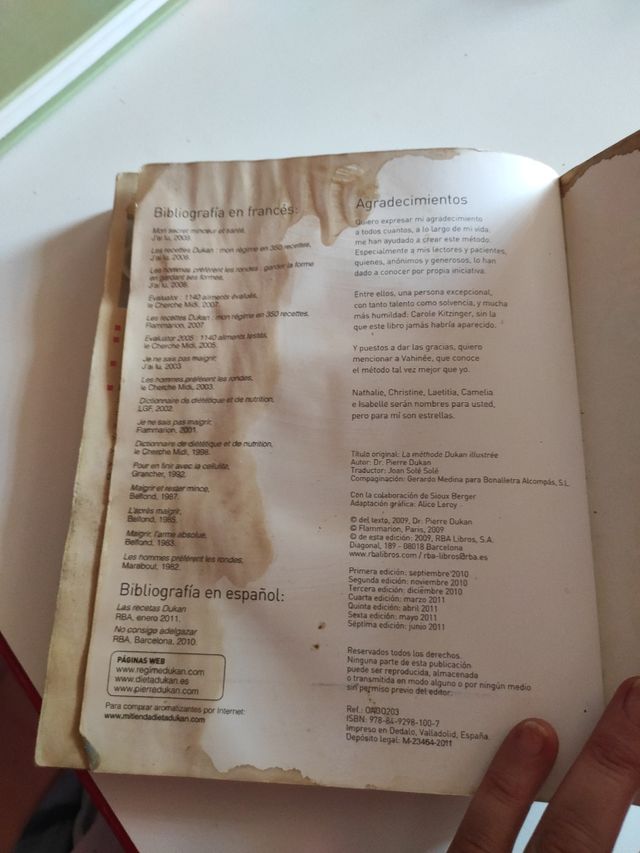 El método Dukan ilustrado