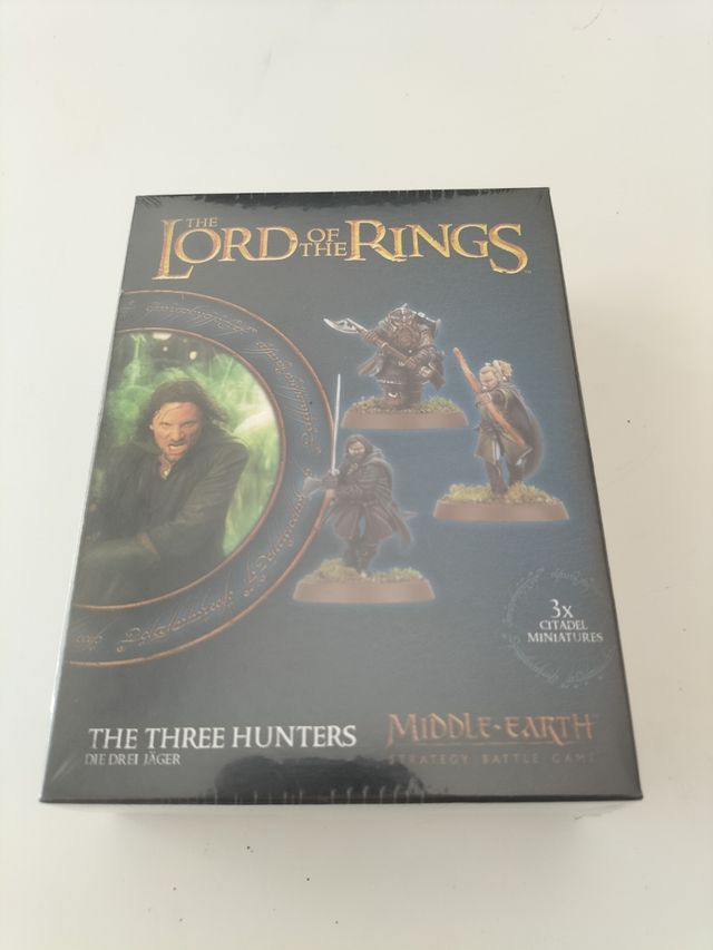 THE THREE HUNTERS LOTR WARHAMMER
