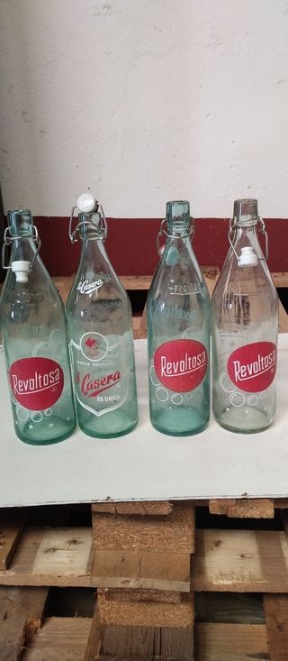 Botellas vidrio la revoltosa