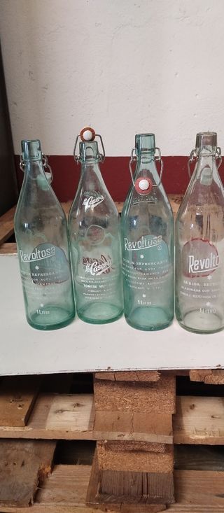 Botellas vidrio la revoltosa