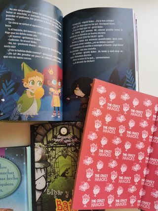 4 libros juveniles ilustrados-tapa dura (7-11 años