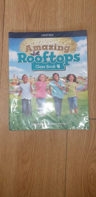 Libro inglés Amazing Rooftops 4 primaria