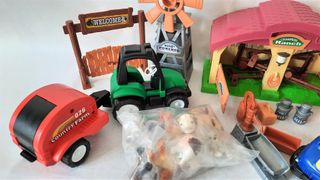 GRANJA: ANIMALES, TRACTOR, CERCAS... ¡¡NUEVO!!