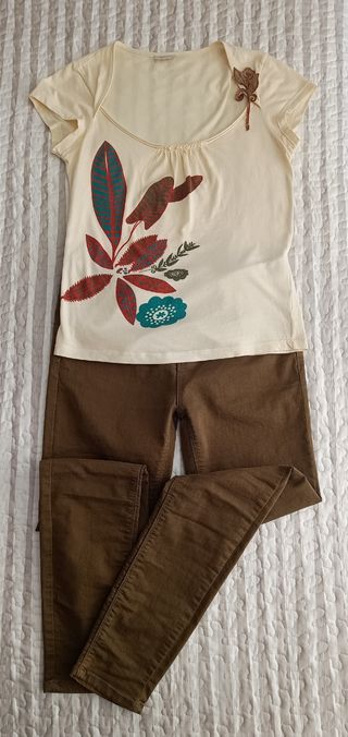 Conjunto pantalón y camiseta