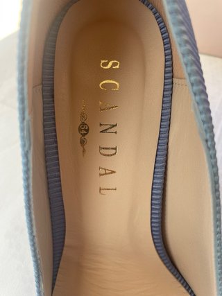 Scandal54 Zapatos Salón Otoman Cielo preciosos!!