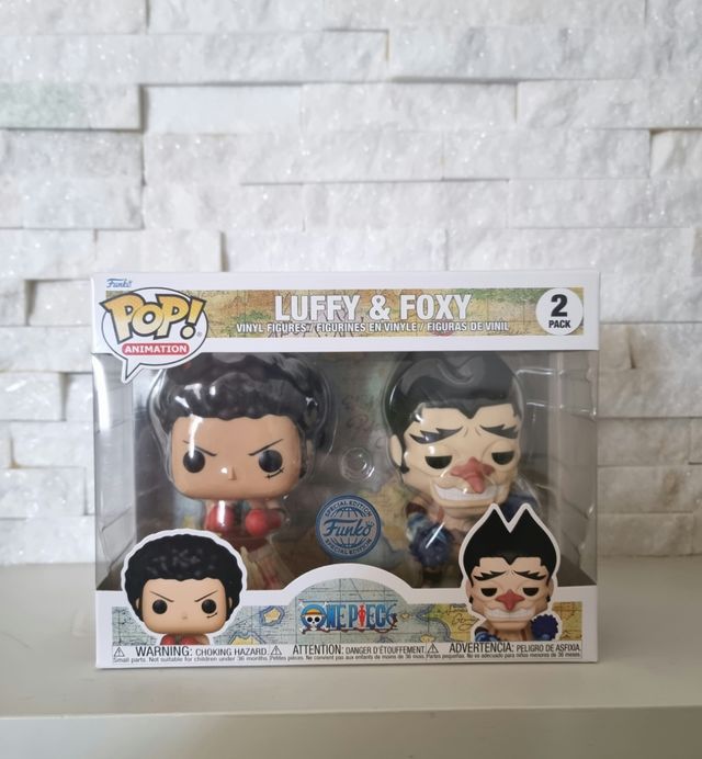 Funko Pop - Luffy e Foxy 2Pack