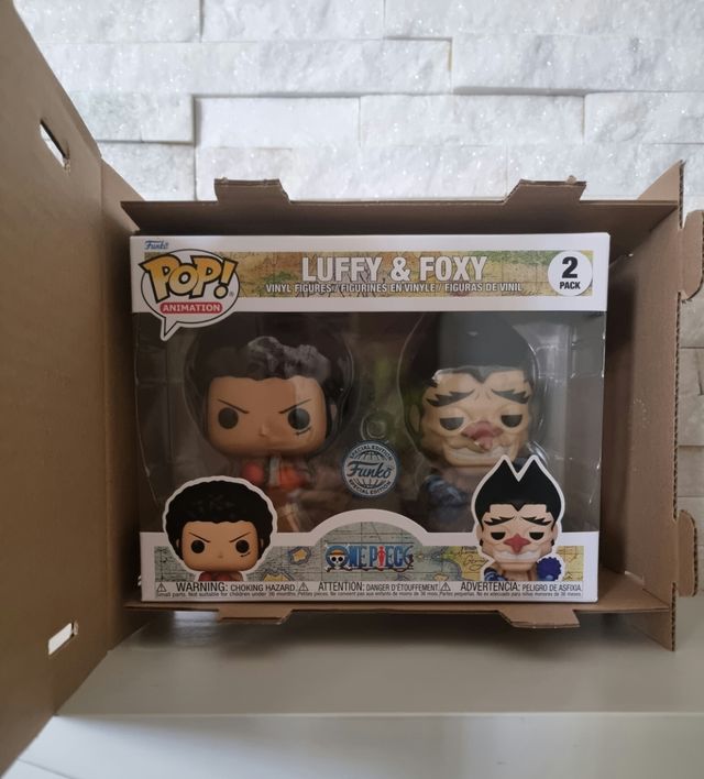 Funko Pop - Luffy e Foxy 2Pack