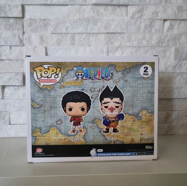 Funko Pop - Luffy e Foxy 2Pack