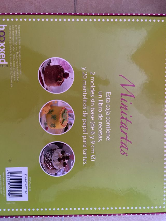 Pack para hacer mini tartas