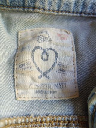 Chaqueta vaquera niña