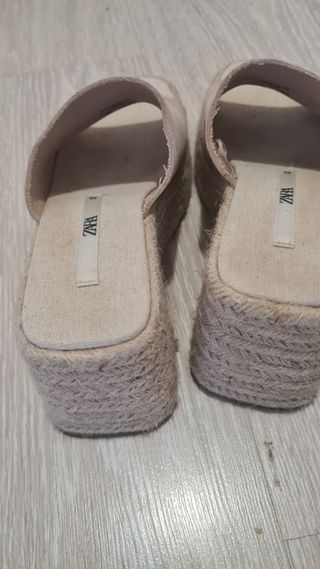 Sandalias Cuña Alta ZARA Talla 36