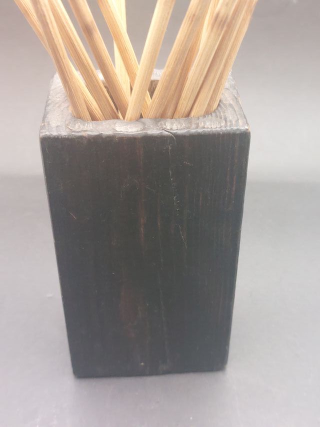 ✅️✅️✅️  CERILLERO DE MADERA VIRGEN DE MONTSERRAT