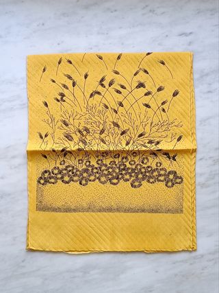 Foulard vintage misto seta 