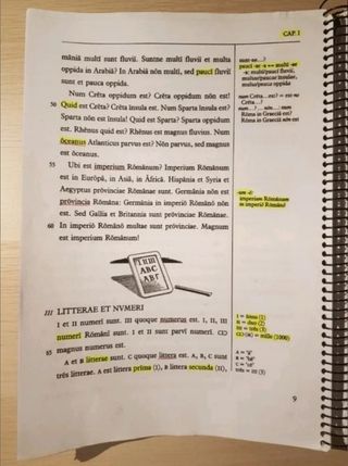 Lingua latina per se illustrata H.Orberg