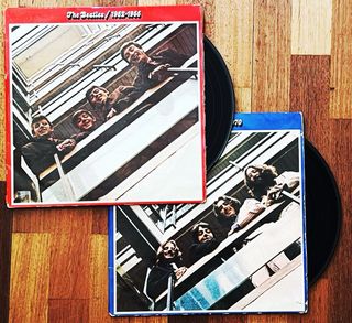 Discos Rojo y Azul The Beatles
