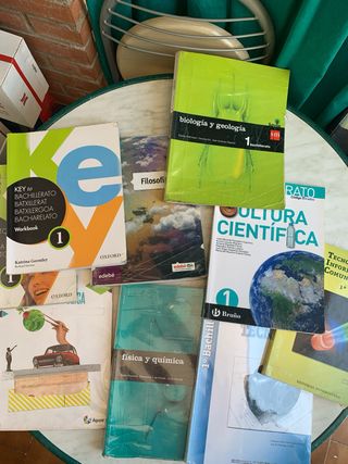 Libros 1 bachillerato