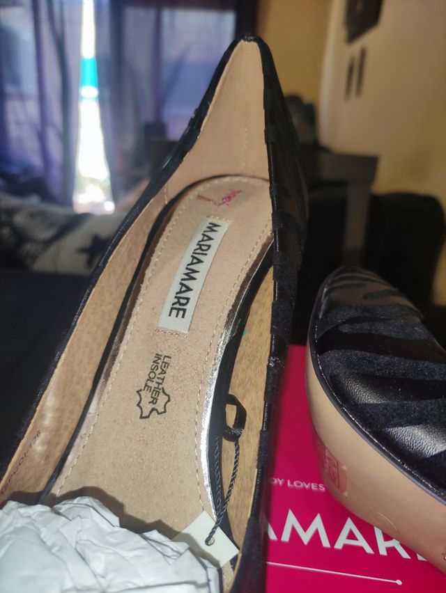 Zapatos de tacon Negros