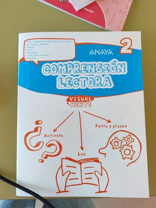 Comprensión lectora Anaya