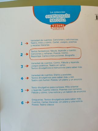 Comprensión lectora Anaya