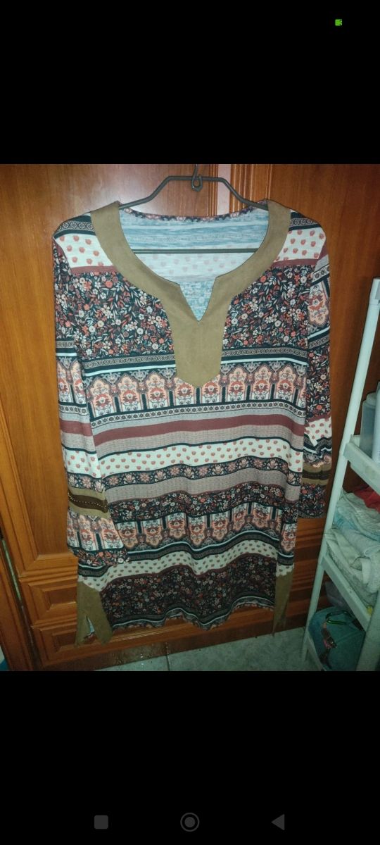 Vestido corto mujer