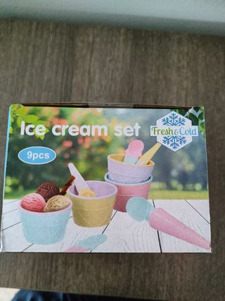 Set gelato 9 pz