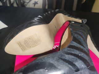 Zapatos de tacon con plataforma negros