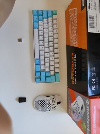 RATÓN + TECLADO GAMIMG INALÁMBRICOS