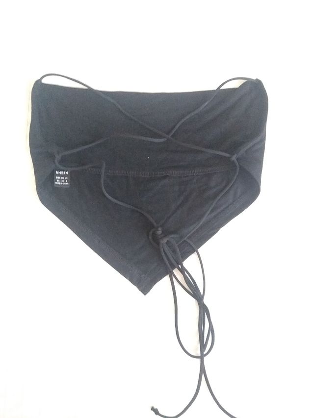 Top sin mangas espalda abierta