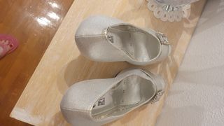Zapatos plateados 