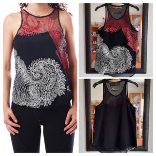 Top Desigual talla M o 36-38. Como nuevo!!