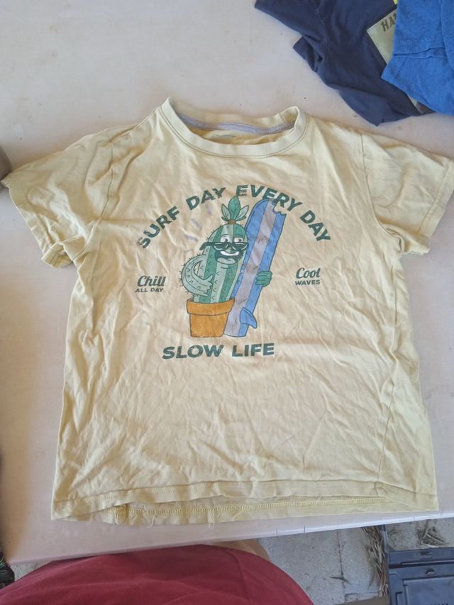 Oferta Lote 9 camisetas verano niño 10 años