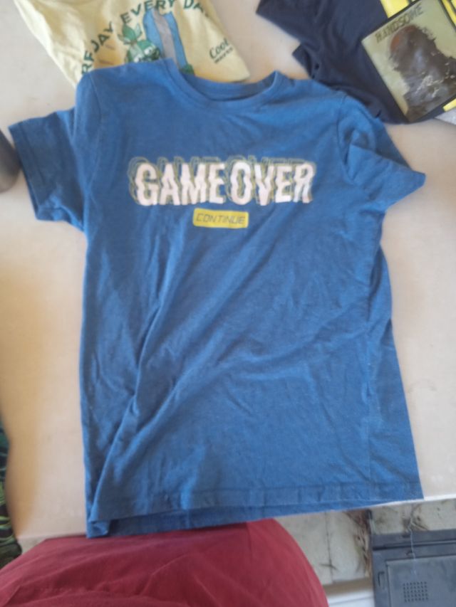 Oferta Lote 9 camisetas verano niño 10 años