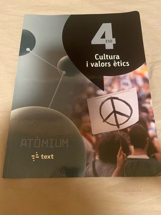Cultura i valors ètics 4ESO