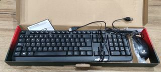 Kit teclado y ratón con cable NGS