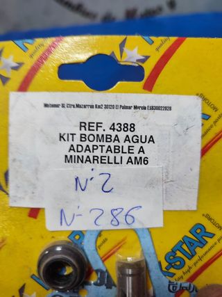 Kit bomba agua minarelli Am6