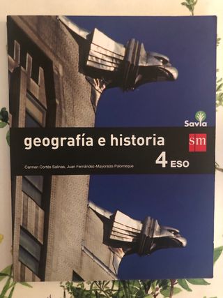 Libro Geografía e Historia 4ºESO