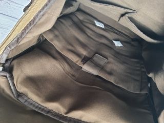 Mochila lona 36L vintage canvas marrón 