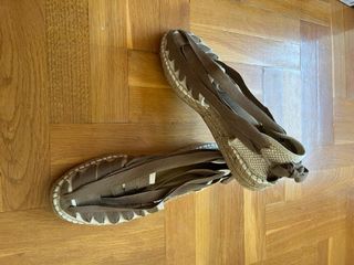 Zapatillas de esparto beige
